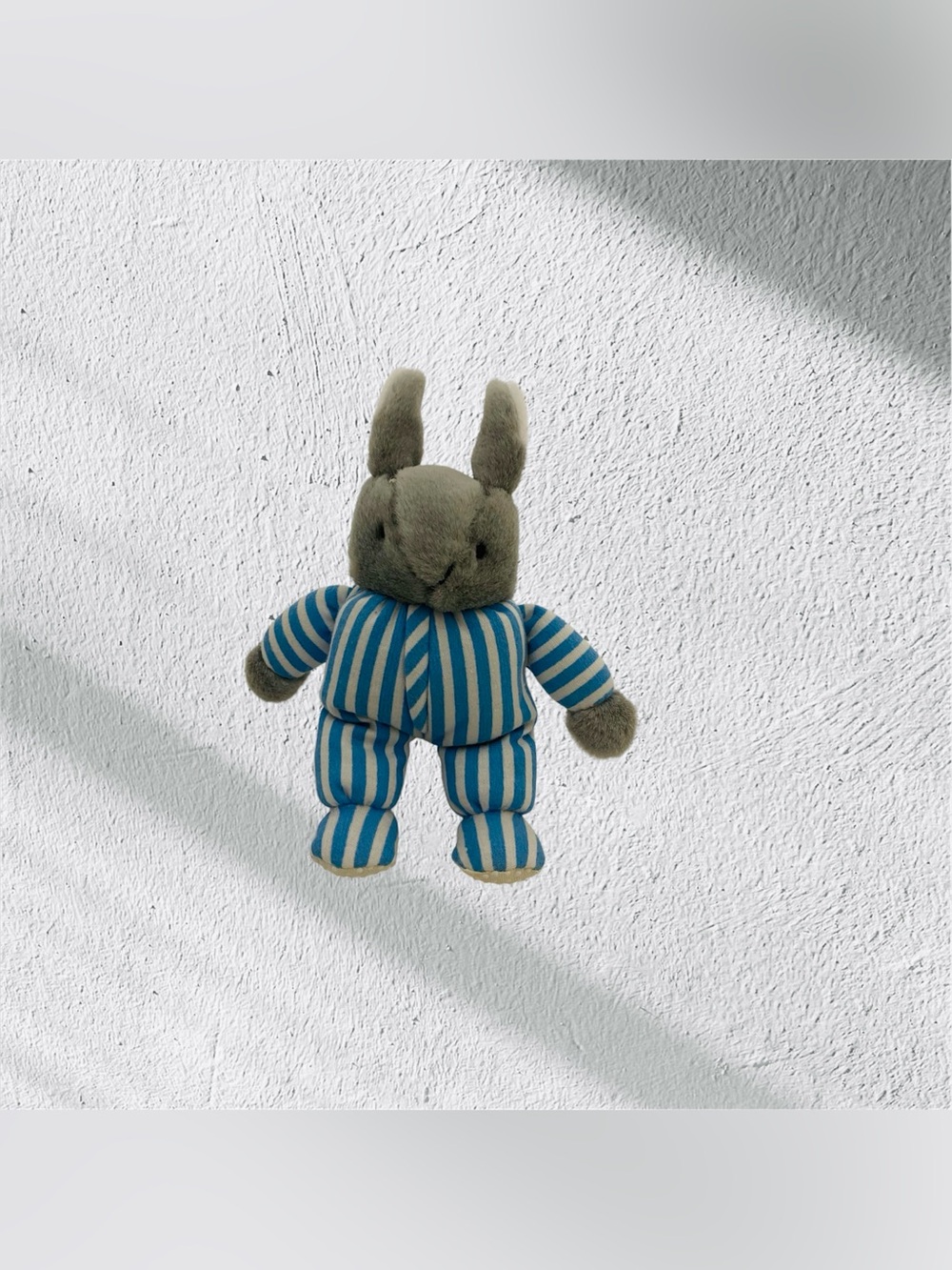 Goodnight Moon Bunny Rabbit Plush Striped Pjs Harper Collins 2005